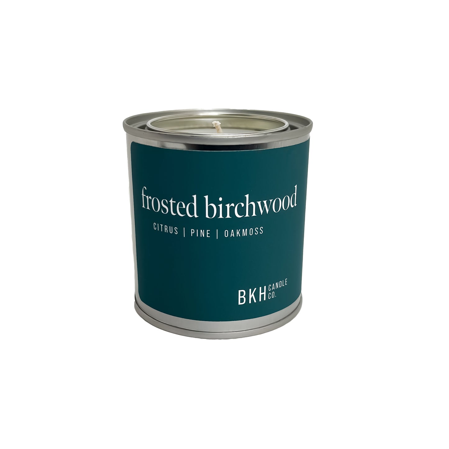 Frosted Birchwood Candle